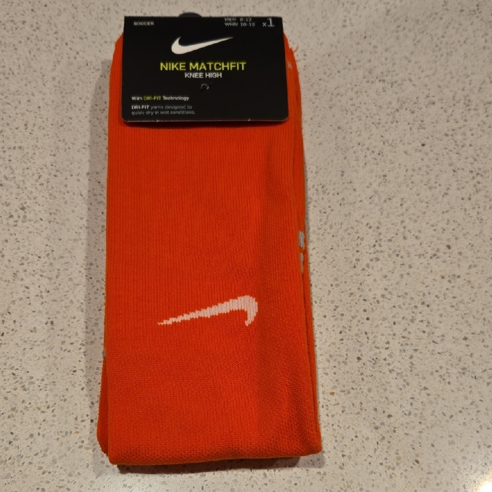 Nike MatchFit Knee High Socks - Bright Orange